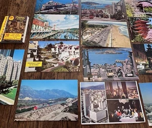 Vintage Postkarten Lot unbespielt zufällige Staaten & Touristenstätten 1960-1980er Jahre - Bild 1 von 6