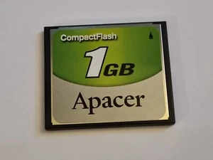 APACER 1GB COMPACT FLASH MEMORY CARD - UK SELLER - FREE POSTAGE - Picture 1 of 1