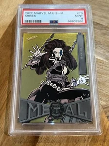 Shriek 2021 Marvel Metal Universe Spider-Man #79 PSA 9 - Picture 1 of 2