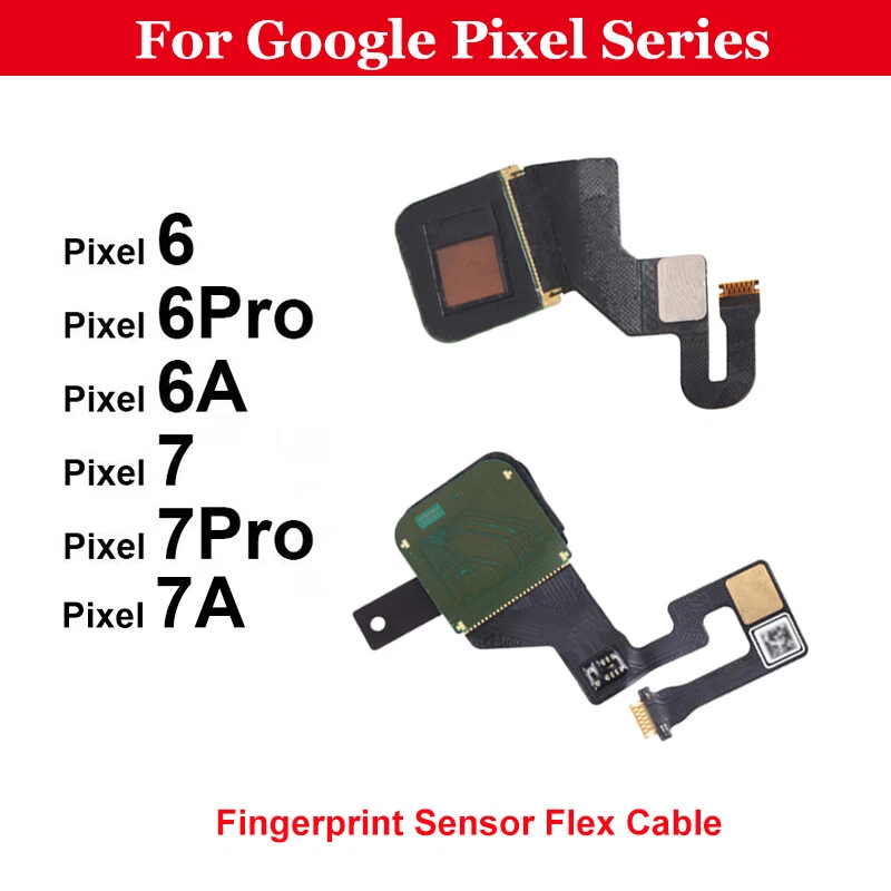 Fingerprint Sensor Flex Cable for Google Pixel 6 6 Pro 6A 7 7A 7 Pro Replacement - Bild 1 von 4