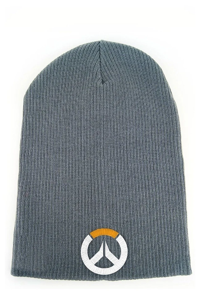 BIOWORLD OVERWATCH LOGO BEANIE GREY BRAND NEW WITH TAGS HATS SNOW FUN Foto 1 de 1