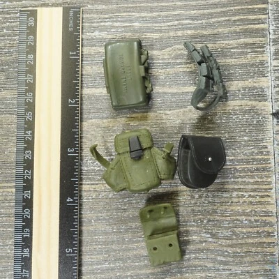 特种部队背包弹药袋大量配件包复古孩之宝 GI Joe Pck of 5 — 第 1/2 张图片