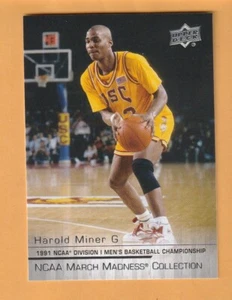 Harold Miner USC Trojans 2014-15 Upper Deck March Madness Collection #HM1 5C - Imagen 1 de 2