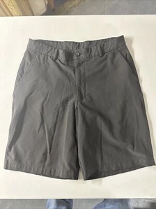 Tommy Armour Men’s Golf Shorts Black Flat Front Size 34 (35x10) - Picture 1 of 3
