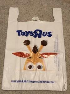 Toys R Us New "Toys R Us" 20 x 10 x 30 Geoffrey Shopping Bags - Qty. 20 - Picture 1 of 6