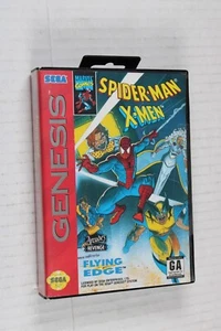 Spider-Man/X-Men: Arcade's Revenge (Sega Genesis, 1993) Authentic - Picture 1 of 11