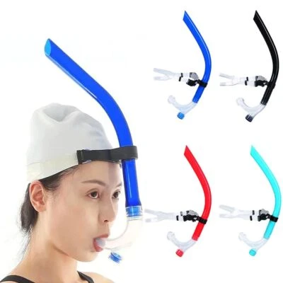 Swimming Diving Breathing Tube Swim Training Snorkel Dive Equipment Adult Kid﻿s - image 1 of 4