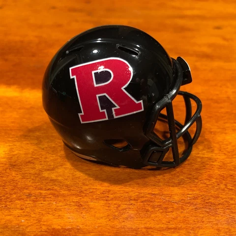 Rutgers Scarlet Knights 2011 black custom pocket pro helmet Big Ten Cover