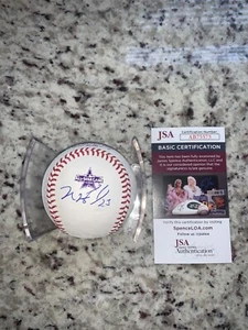 Michael Brantley Houston Astros Autographed 2021 All Star Baseball JSA COA 💫 - Picture 1 of 7