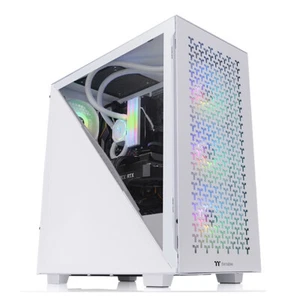 Thermaltake Divider 300 TG Air Snow, obudowa wieży biała, szkło hartowane - Zdjęcie 1 z 5