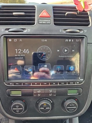 CARPLAY CarTablet Android Autoradio VW SEAT SKODA stereo golf polo tiguan 32gb - Immagine 1 di 4