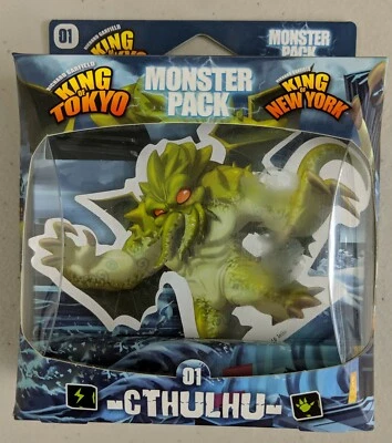 King of Tokyo / King of New York Monster Pack #1 Cthulu versión FRANCESA FRANCISCO Foto 1 de 4