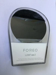 FOREO Luna Mini 2 Facial Cleansing Brush and Skin Care Device - Midnight Black - Picture 1 of 8