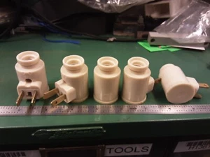 Plug in Night Light socket Wall Light On/Off Switch E12 Base Candelabra lot/5 - Picture 1 of 4