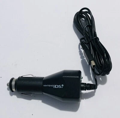 NEW Authentic OEM Nintendo DS Black 12 Volt DC Car lighter Charger - Image 1 of 4