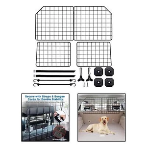 Dog Car Barrier Vehicle Gate Heavy Duty Travel Accessories Car Dog Guardrail - Picture 1 of 7