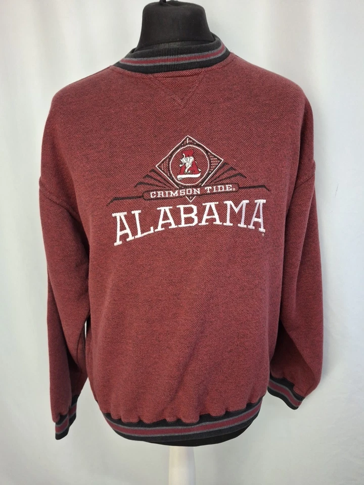 Jersey Atlético Chimson Tide Alabama De Colección Rojo Mediano Años 90 E3567 Foto 1 de 4