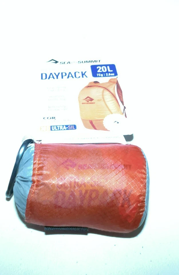 Mochila de día Sea To Summit Ultra-Sil naranja picante 20L mochila ultraligera "NUEVA" Foto 1 de 1