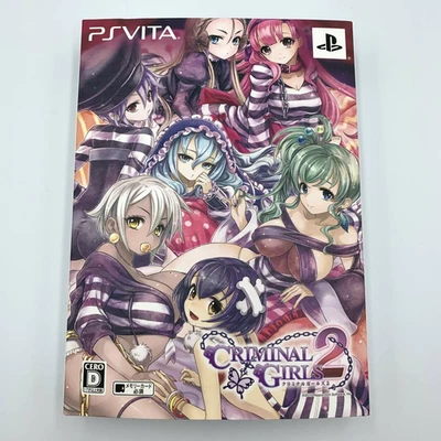 PS Vita Criminal Girls 2 Limited Edition w/SoundTrack Artbook Eyemask Japan - Image 1 of 4
