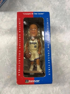 Camiseta blanca Bobblehead Forever coleccionable Mike Bibby Sacramento Kings Foto 1 de 4