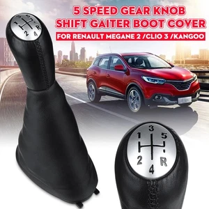 5 Gang Schalthebel Schaltknauf Knauf Hebel für Renault Clio Megane Scenic Kangoo - Bild 1 von 14