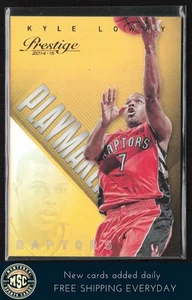 Kyle Lowry 2014-15 Panini Prestige Plus Playmakers #21 Toronto Raptors - Picture 1 of 2