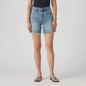 Levi's Women's 501 Mid-Thigh Shorts - Picture 1 of 8