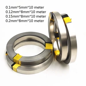 18650 Battery Nickel Strip 10m Roll Spot Weld Tab for Li-ion Welder 0.1mm - Picture 1 of 24