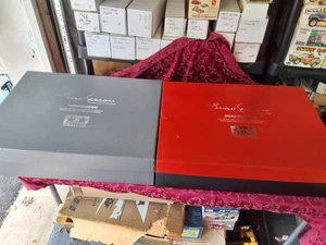 2 Tamiya 1/12 Collector's Club Enzo Ferraris.  1 Red 1 Black.  Please Read - Picture 1 of 8