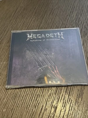 Megadeth - Symphony Of Destruction CD 1st UK press slayer metallica anthrax - Imagem 1 de 4