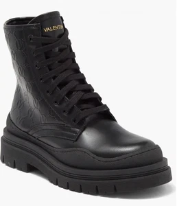 Valentino By Mario Valentino Damen Leder Kampfstiefel, Größe US6 - Bild 1 von 14