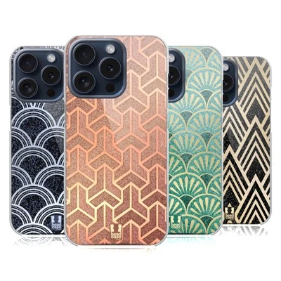 FUNDA TRASERA HEAD CASE DESIGNS PATRONES ART DECO TEXTURIZADOS PARA TELÉFONOS APPLE iPHONE Foto 1 de 4
