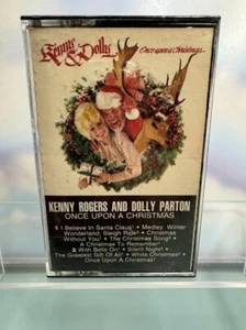 Vintage Cassette Tape 1984 Kenny Rogers Dolly Parton Christmas UNTESTED - Picture 1 of 3