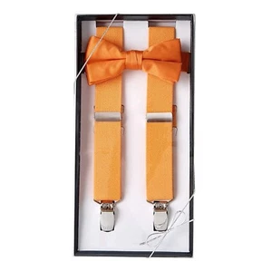 New Suspender and Bow Tie Sets for Boys Girls Kids Child Children -Ship from USA - Picture 1 of 31