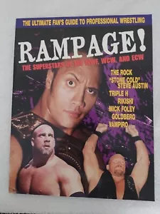 WWF, WCW, ECW Dwayne Rock Johnson, Stone Cold, Foley, Rampage Wrestling Magazine - Picture 1 of 2