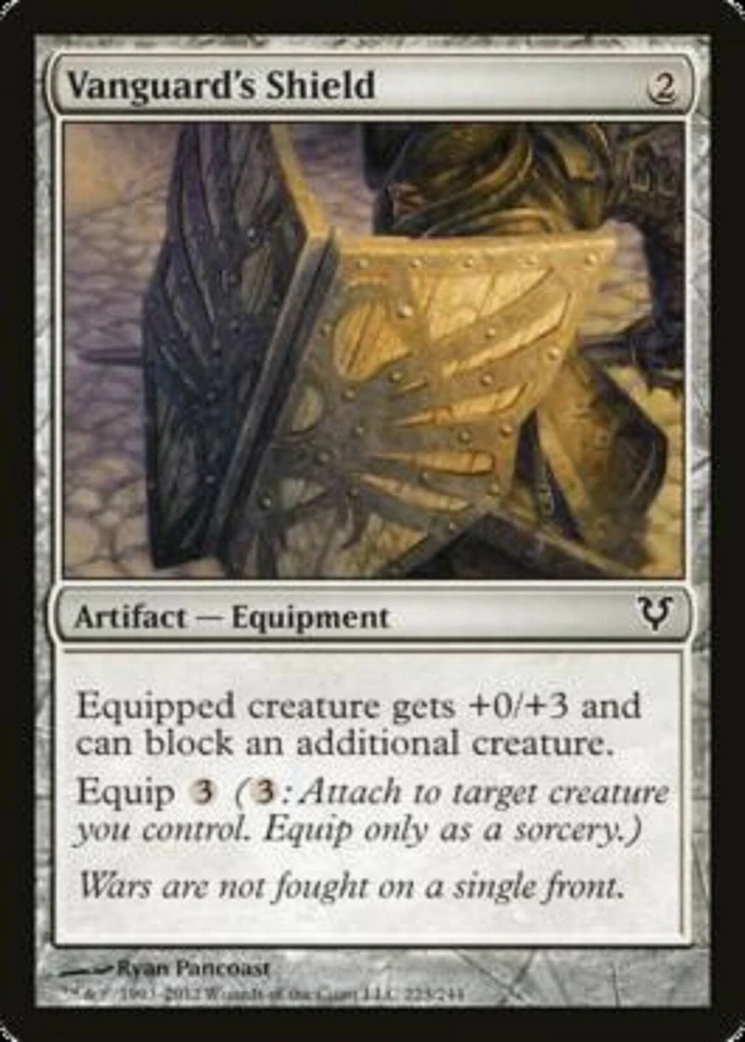 MTG 4x  Vanguard's Shield Avacyn Restored  card Magic the gathering  - Image 1 of 1