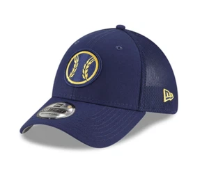 Sombrero flexible New Era para hombre Milwaukee Brewers 39THIRTY tallas S/M o L/XL NUEVO camionero - Imagen 1 de 5