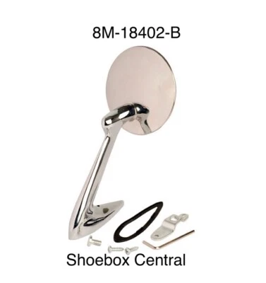 1949 1950 1951 Mercury Correct Outside Chrome Mirror - Image 1 of 3