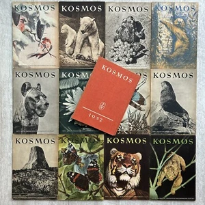 Kosmos Zeitschriften, vollständiger Jg. 1952 (Heft 1-12) plus Sammeleinband - Bild 1 von 3