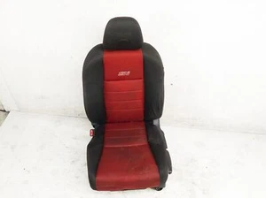 2013-2015 Honda Civic Si Coupe Front Left Driver Cloth Manual Seat - Black/Red - Picture 1 of 22