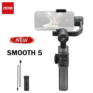 ZHIYUN Smooth 5 gimbal stabilizzatore portatile 3 assi per telefono cellulare - Imagen 1 de 11