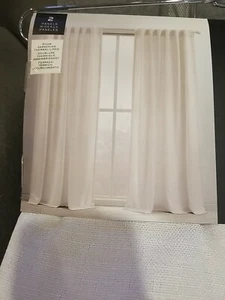 Lauren Ralph Lauren 2 Panel Room Darkening Thermal Lined 2 Back Tab /rod Pocket  - Picture 1 of 3