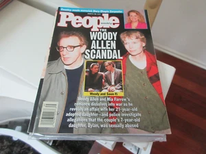 Woody Allen and Mia Farrow , Scandal , People Magazine , Aug. 31 , 1992 - Picture 1 of 1