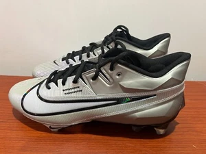 Nike Vapor Edge Elite 360 2 Grey Black Football Cleats Size 13 (DA5457-002) - Picture 1 of 5