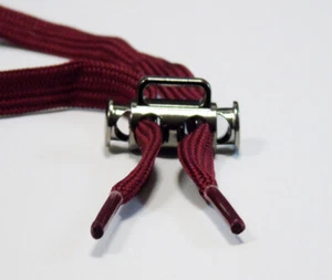 KORDELSTOPPER 2 Loch Farbe Schwarz metallic Stück wählbar  - Bild 1 von 12