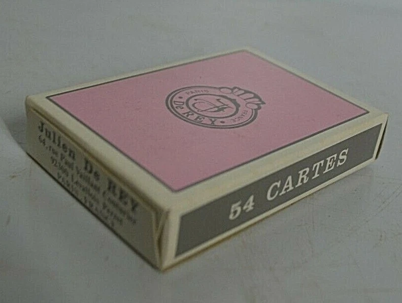 JEU DE 54 CARTE NEUF A JOUER GRIMAUD BELOTE POKER BRIDGE BATAILLE PUBLICITAIRE