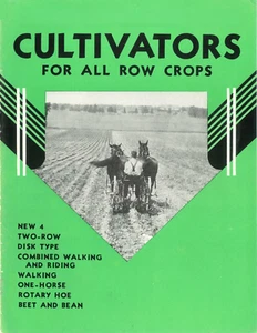 IH McCormick-Deering Walking and Riding Cultivators Horses Drawn Draft Brochure - Picture 1 of 16
