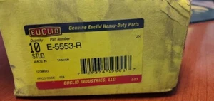 Euclid Double Ended Stud 201.7010R 20X66 E5553R R005553R (BOX OF 10) NOS - Picture 1 of 2