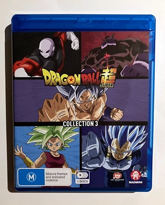 Dragon Ball Super: Collection 3 Three - RARO Juego Blu-Ray de Anime de Acción OZ Foto 1 de 4