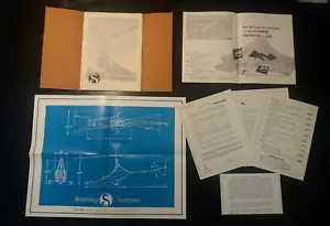 Original RotorWay Scorpion 1967 Kit Helicopter Sales Presentation Brochure Rare - Picture 1 of 12